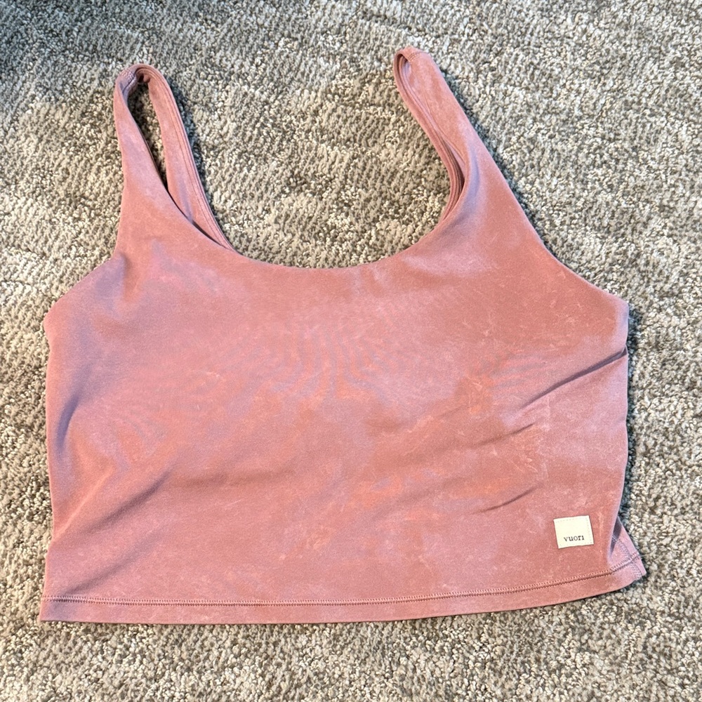 Vuori Mauve Crop Top